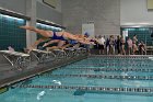 Swimming vs Bentley  Wheaton College Swimming vs Bentley. - Photo By: KEITH NORDSTROM : Wheaton, Swimming, Bentley